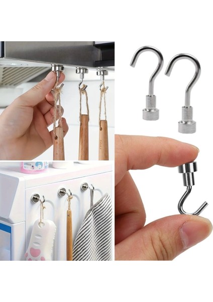 Güçlü Manyetik Mutfak,banyolar Için Çok Amaçlı 2'li Magnet Askı fırsatları