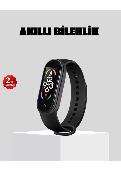 Bluetooth Akıllı Bileklik Spor Modlu Kalp Atış Takipli Uyku Analizli - F377K880-U38377