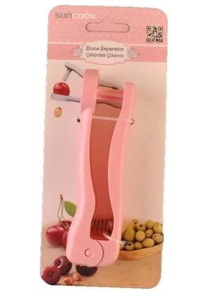 Pratik Kolay Zeytin ve Vişne Çekirdeği Çıkarma Aleti Aparatı
