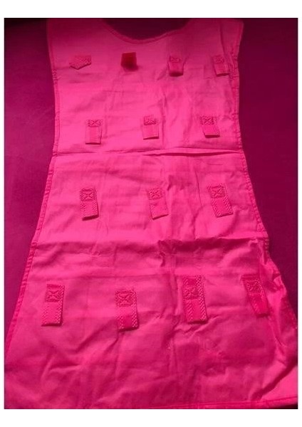 Elbise Şeklinde Takı Organizeri - Pembe modelleri