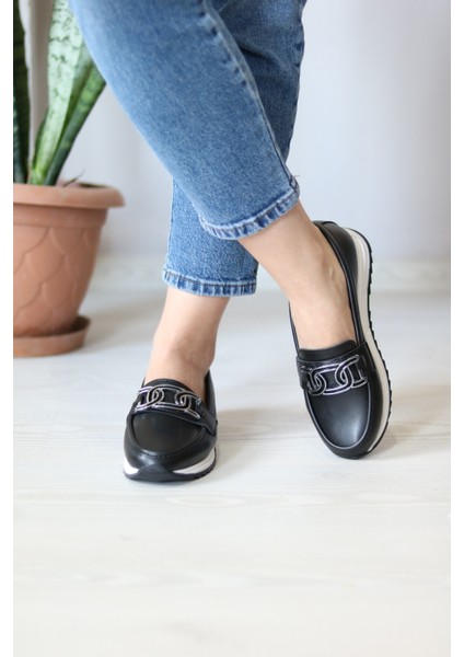 Ortopedik Tabanlı Günlük Kullanıma Uygun Tokalı Kadın Babet Ayakkabısı fiyatları