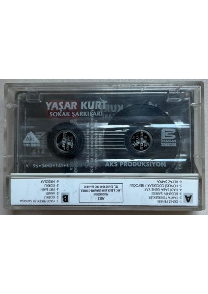 Yaşar Kurt Sokak Şarkıları Kaset (Orijinal Dönem Baskı Kaset) fiyatları