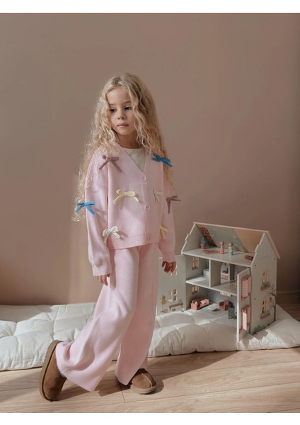 Renkli Fiyonklu Alt Üst Takım Pembe fiyatları