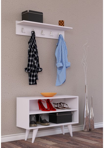 Portmanto Hang Beyaz