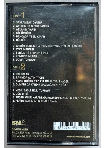 Gülay Dalgalar Çift Kaset (Orijinal Dönem Baskı Kaset) fiyatları