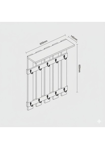 Askılık Lin Beyaz fiyatları