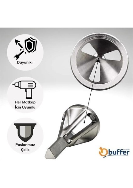 Çapak Alma Harici Çapak Alıcı Paslanmaz Çelik Çapak Kaldırma Cıvata Çapak Alma Matkap Ucu ( Lisinya )