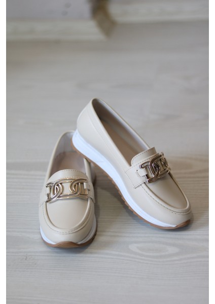 Ortopedik Tabanlı Günlük Kullanıma Uygun Tokalı Kadın Babet Ayakkabısı modelleri