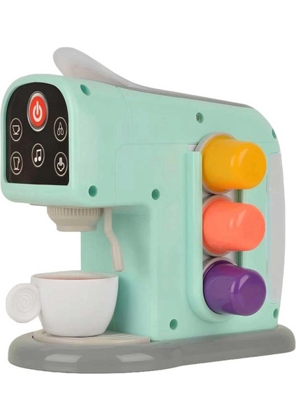 Bfs Dokunmatik Ekranlı ve Sesli Oyuncak Kahve Makinesi