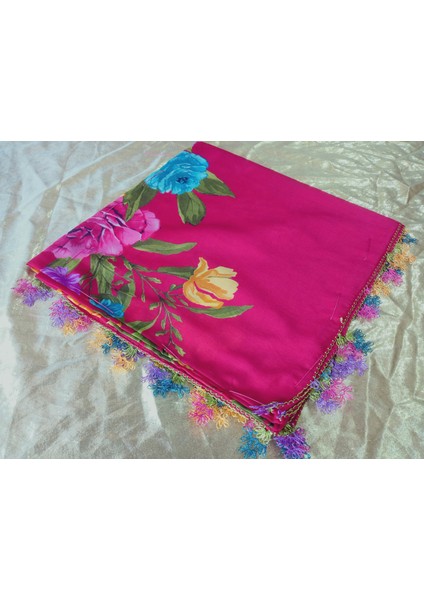 ve Reyhan El Emeği Iğne Oyası Yazma , Fular ,yemeni, Mevlit Örtüsü ,hediyelik 4 Kenarı Oyalı