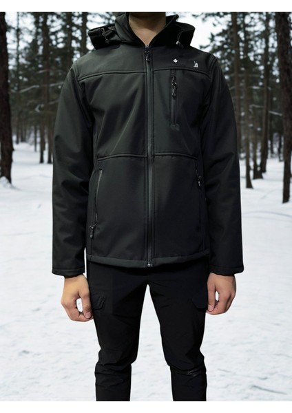 Taktikal Outdoor Cargocep Kargocep Softjel Içipolarlı Sıvı ve Rüzgar Geçirmez Kışlık Mont
