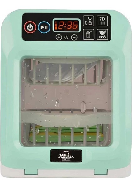 Bfs Dokunmatik Ekranlı ve Sesli Oyuncak Bulaşık Makinesi