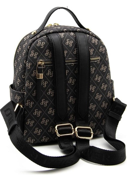 Silver & Polo Füme - Siyah SP1130 Kadın Sırt Çantası fırsatları