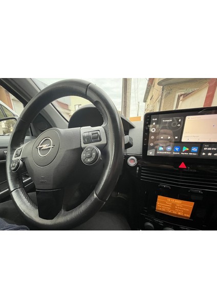 Astra H Direksiyon Üstü Düğme Kapakları Sağ ve Sol Takım 6366846