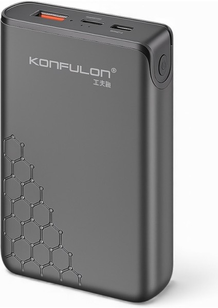 A6Q 10000MAH Powerbank | 22.5W Qc + 20W Pd Hızlı Şarj | Type-C & Micro Girişli Mini Taşınabilir Şarj Cihazı