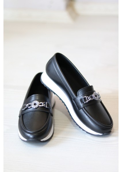 Ortopedik Tabanlı Günlük Kullanıma Uygun Tokalı Kadın Babet Ayakkabısı modelleri