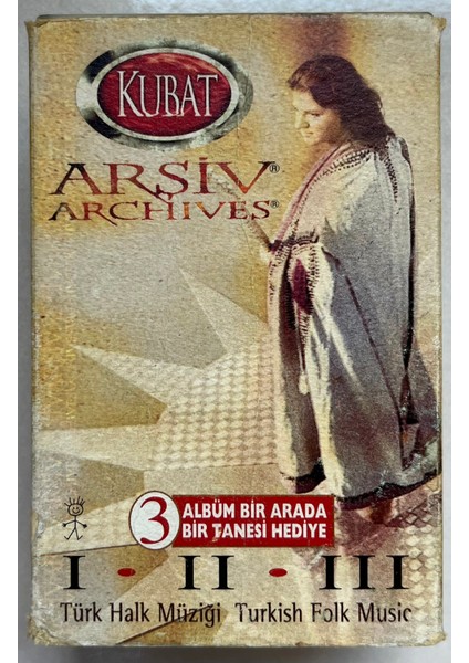 Kubat Arşiv 1-2-3 Kaset (Orijinal Dönem Baskı 3 Kaset)