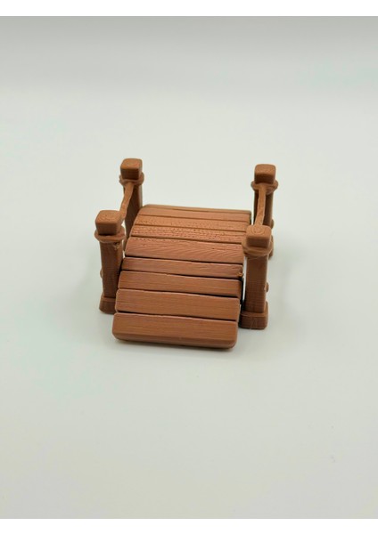 1 Adet Köprü - Park, Bahçe ve Projelerde Kullanılabilir - 1/50 Ölçekli 1:50 - Figür, Maket, Minyatür