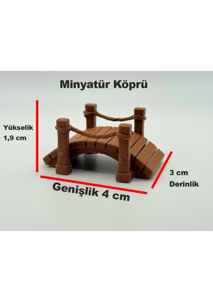 1 Adet Köprü - Park, Bahçe ve Projelerde Kullanılabilir - 1/50 Ölçekli 1:50 - Figür, Maket, Minyatür fiyatları