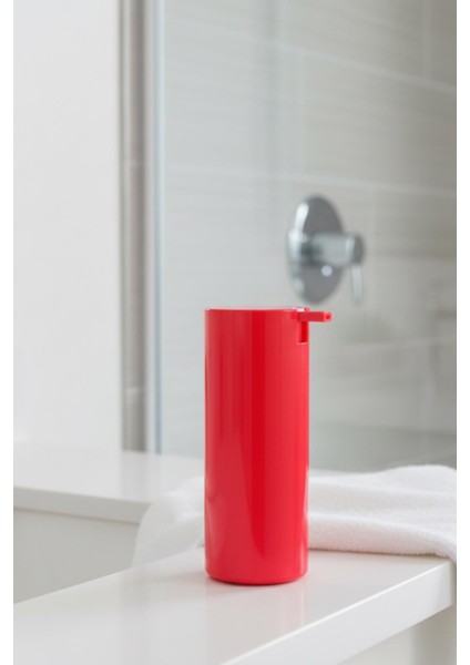 Soft Pembe Şeffaf Akrilik Sıvı Sabunluk 250 ml