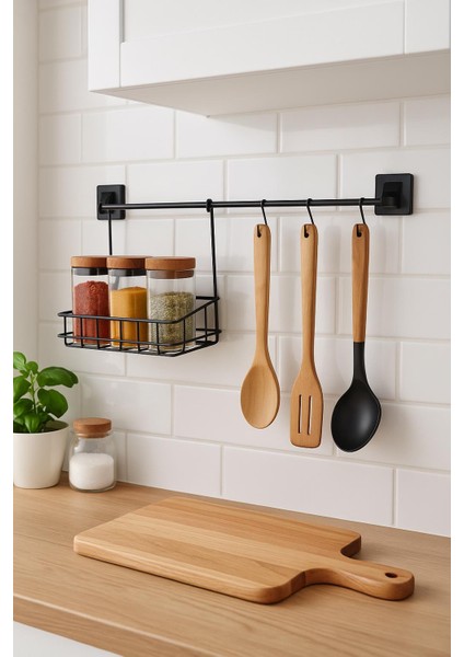 2 Parça Metal Askılı Mutfak Organizeri & Mutfak Rafı & Sepet fiyatları