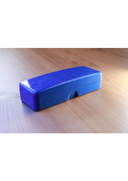 Gözlük Kabı Kutusu - Süper Dayanıklı Mavi Model-