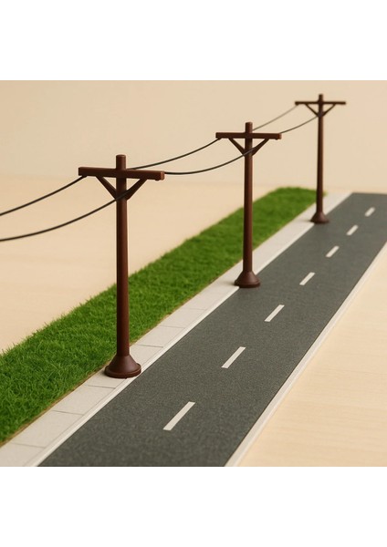 2 Adet Elektrik Direği - 1/50 Ölçekli 1:50 - Figür, Maket, Minyatür fiyatları