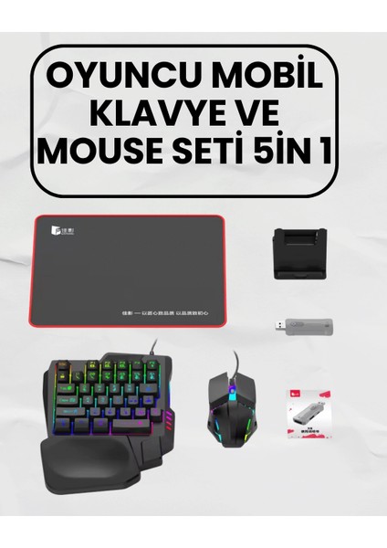 Bfs Bluetooth 5.3 Mobil Oyun Aksesuar Seti – Pubg Uyumlu