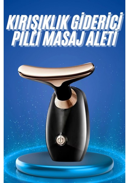 Ieg Kırışıklık Giderici Yüz Masaj Aleti Pilli Cilt Bakım Cilt Sıkılaştırma Derinlemesine Temizler