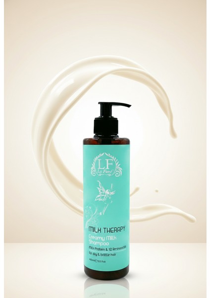 Milk Therapy Kremsi Süt Proteinli Saç Şampuan 400 ml