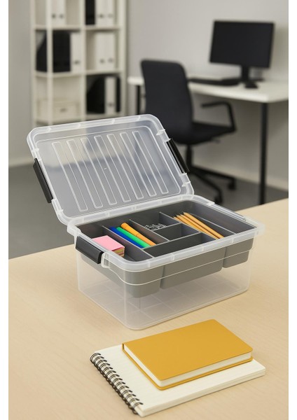 10,5 L Şeffaf Saklama Kutusu & Organizer Düzenleme Kutusu fiyatları