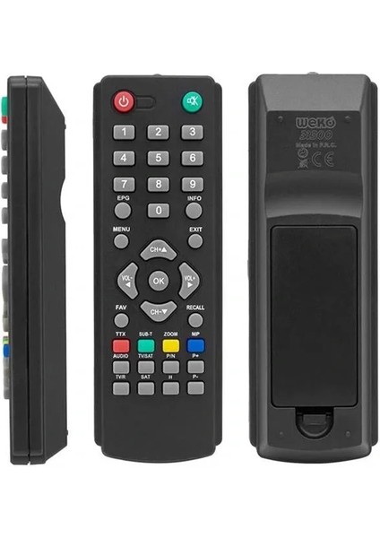 40125 Trident Yeni̇ Botech 7000 Uyumlu Uydu Kumanda