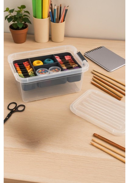 6,25 L Şeffaf Saklama Kutusu & Organizer Düzenleme Kutusu fiyatları