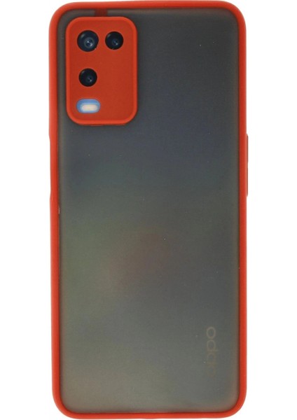 Ieg Oppo A54 4g Kılıf Montreal Silikon Kapak - Kırmızı