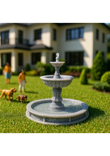 Park, Bahçe Havuzu - 1/50 Ölçekli 1:50 3,5 cm - Figür, Maket, Minyatür fiyatları
