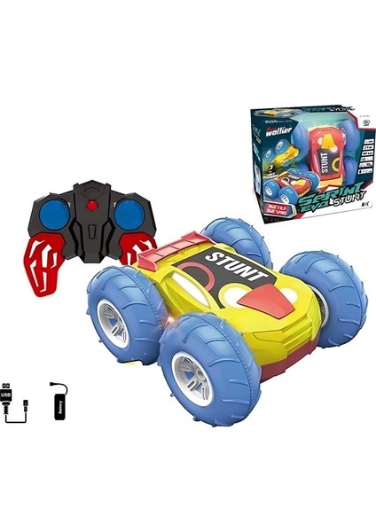 Super Walker Işıklı Akrobat Uzaktan Kumandalı Araba