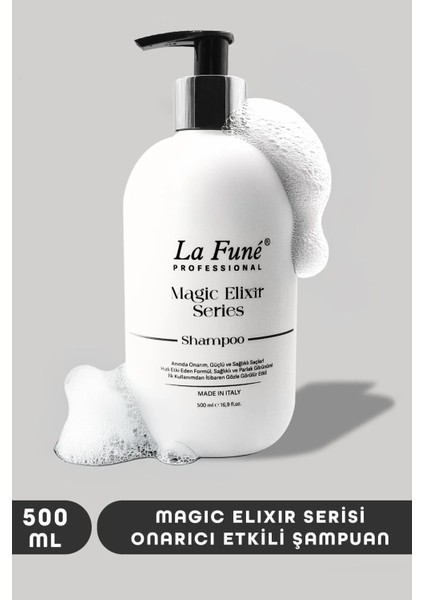 Magic Elixir Series Italyan Özel Formül Şampuan 500 ml