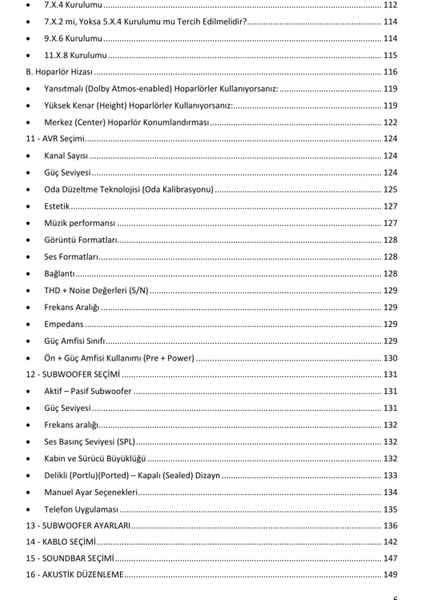 Ev Sineması Sistemleri - Başka Dünyaları Yaşatan Hobi (Hifi, Akustik) modelleri