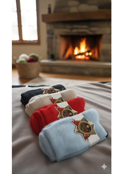 Socks; Yün Kadın Çorabı; 36-40 Numara; Kışlık; Asorti 4'lü Set fiyatları