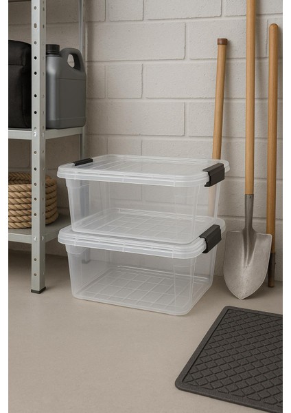 2’li Şeffaf Saklama Kutusu & Düzenleme Kutusu & Oyuncak Kutusu 34 Lt fırsatları