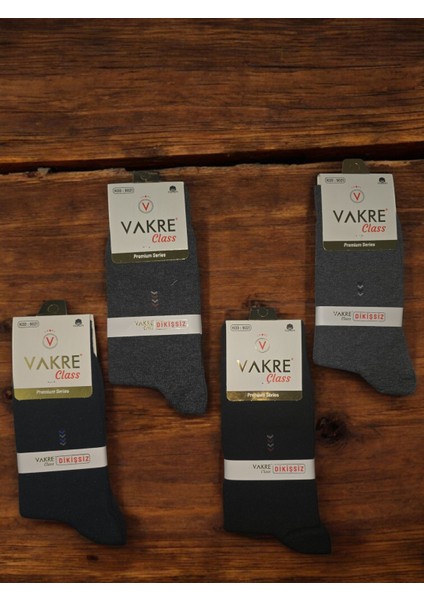 Erkek Uzun Dikişsiz Çorap 6'lı