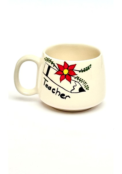 Öğretmenler Günü Teacher Double El Yapımı Seramik Kupa, Seramik Kupa, Hand Made modelleri