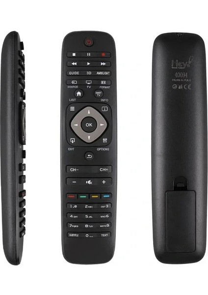 40094 Rm L1128 3D Bli̇sterli̇ Uyumlu LCD LED Tv Kumanda