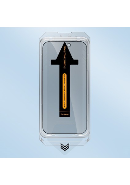 iPhone 17 Uyumlu Gizlilik Ekran Koruyucu | 9h Tempered Cam | Spy Baskı Önleyici | D.ısland Uyumlu