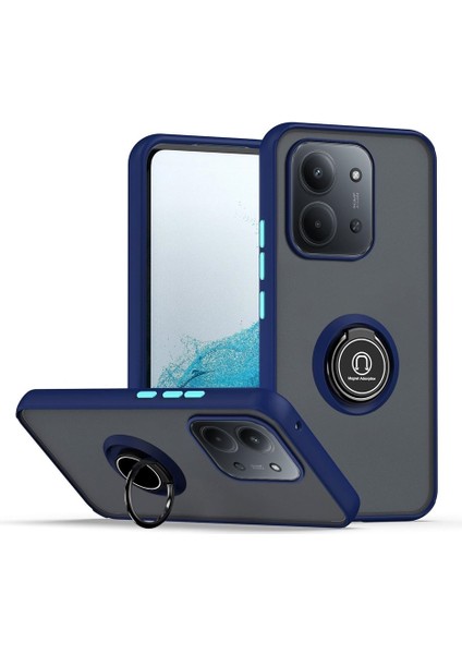 Xiaomi Redmi 15C Kılıf Montreal Yüzüklü Standlı Arkası Buğulu