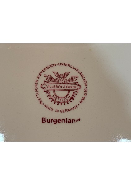 Villeroy Boch Burgenland Kase - 19 cm 19 cm 6 cm Ölçülerinde.