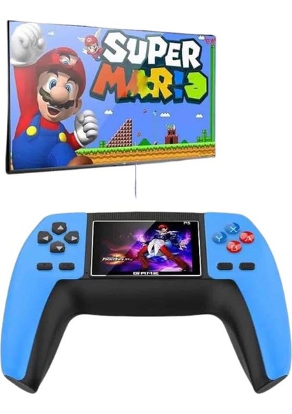 Bfs Retro Konsol P5 Uyumlu Taşınabilir 520 Oyunlu Kablosuz Game Stick