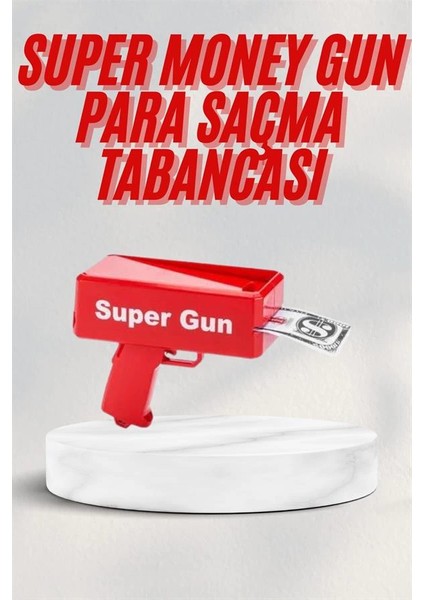 Bfs Kırmızı Parti Oyuncağı Para Saçma Fırlatma Tabancası Makinesi Super Money fiyatları