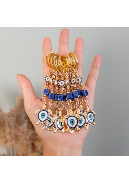 Nazar Boncuğu Kaplumbağa Anahtarlik Iyi Şans Tilsimi Çanta Süsü modelleri