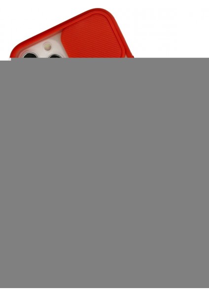 Ieg iPhone 12 Pro Max Kılıf Palm Buzlu Kamera Sürgülü Silikon - Kırmızı fiyatları